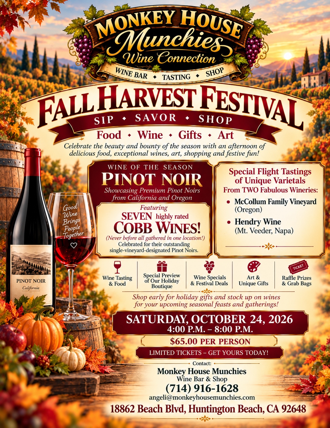 Fall Harvest Festival Wine